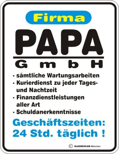 Deko magnet schild - deko, magnet-schild