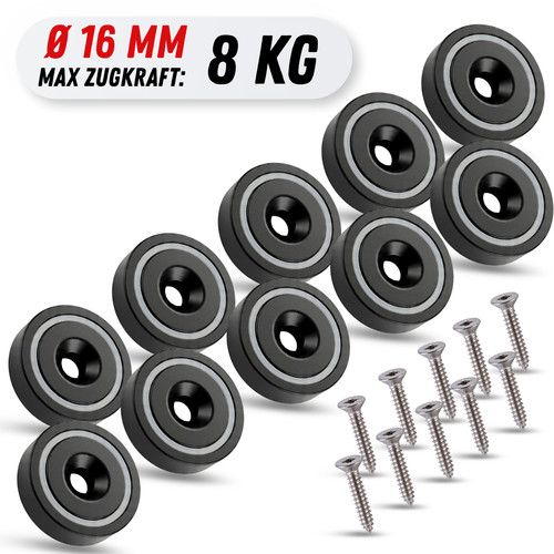 Neodym magnete topfmagnet - 10,