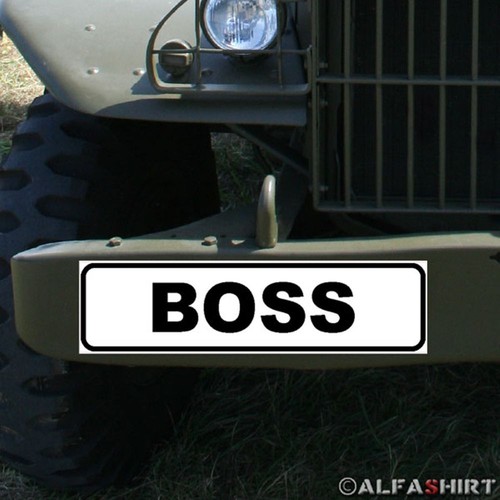 Magnetschild boss chef - magnetschild,